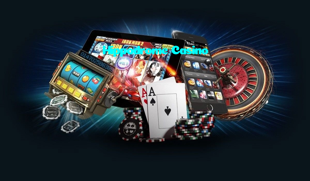Hippodrome Casino casino presented on mobile device in Pakistan with slots and live games
